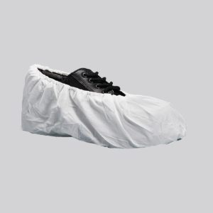 White Poly Shoe Covers