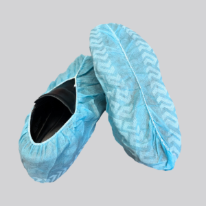 Non-Skid Blue Cloth Shoe Covers
